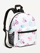 Image 1 of 2, zip-top closure, top handle, shoulder straps, exterior zippered pouch compartment, all-over licensed graphic, Disney©, Product #862561