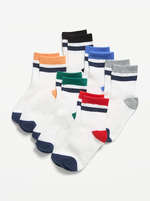 Crew Crew Socks 6-Pack for Toddler & Baby on clearance at Old Navy — 30% off