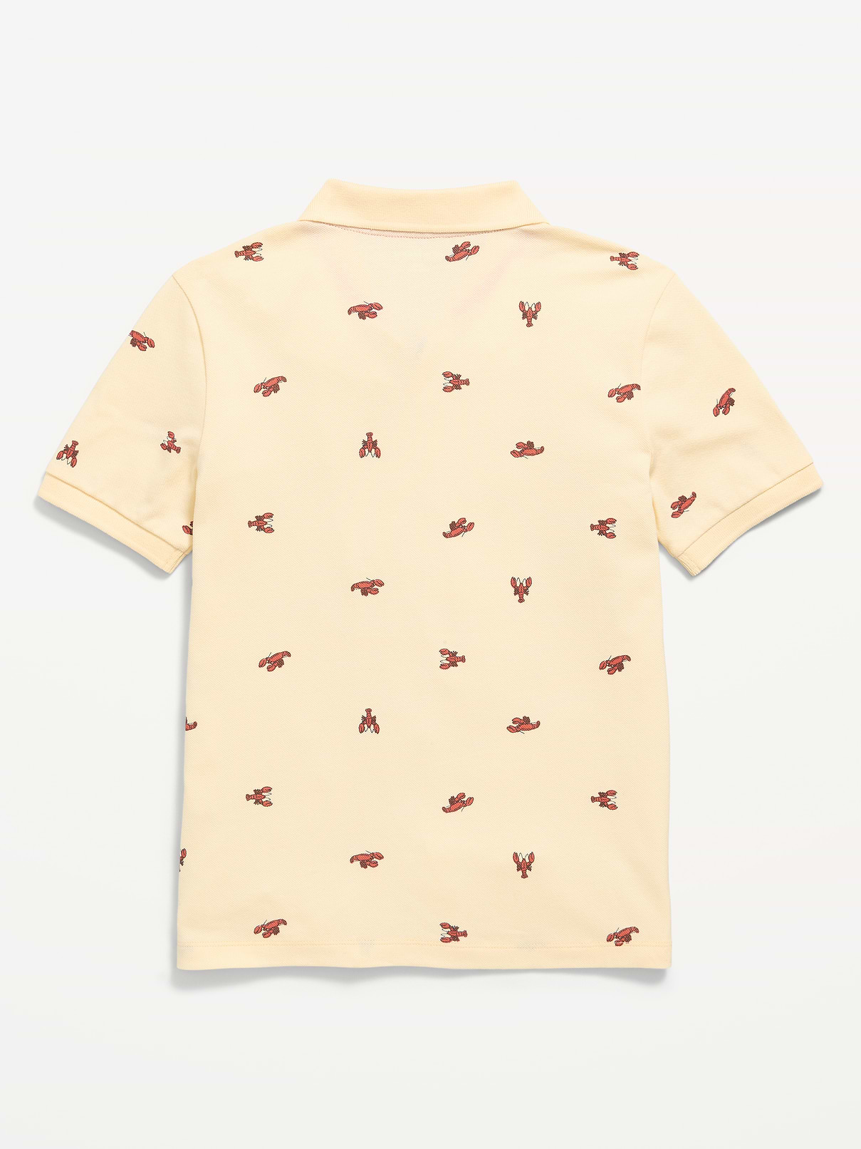 Image number 3 showing, Printed Short-Sleeve Pique Polo Shirt for Boys