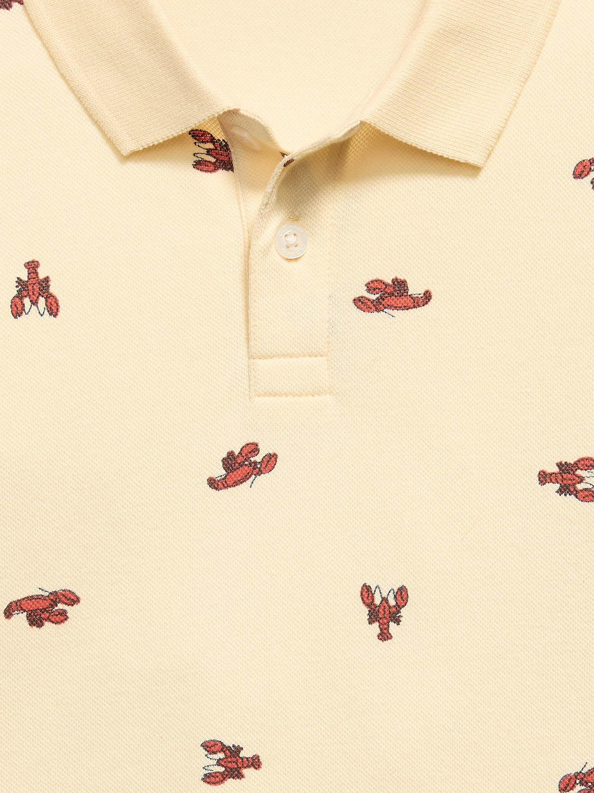 Image number 4 showing, Printed Short-Sleeve Pique Polo Shirt for Boys