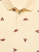 Image number 4 showing, Printed Short-Sleeve Pique Polo Shirt for Boys