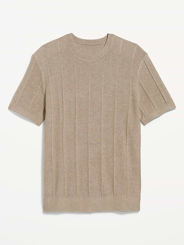 T-shirt en tricot décontracté