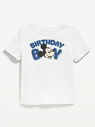Image number 1 showing, Disney© Mickey Mouse Birthday Graphic T-Shirt for Toddler Boys