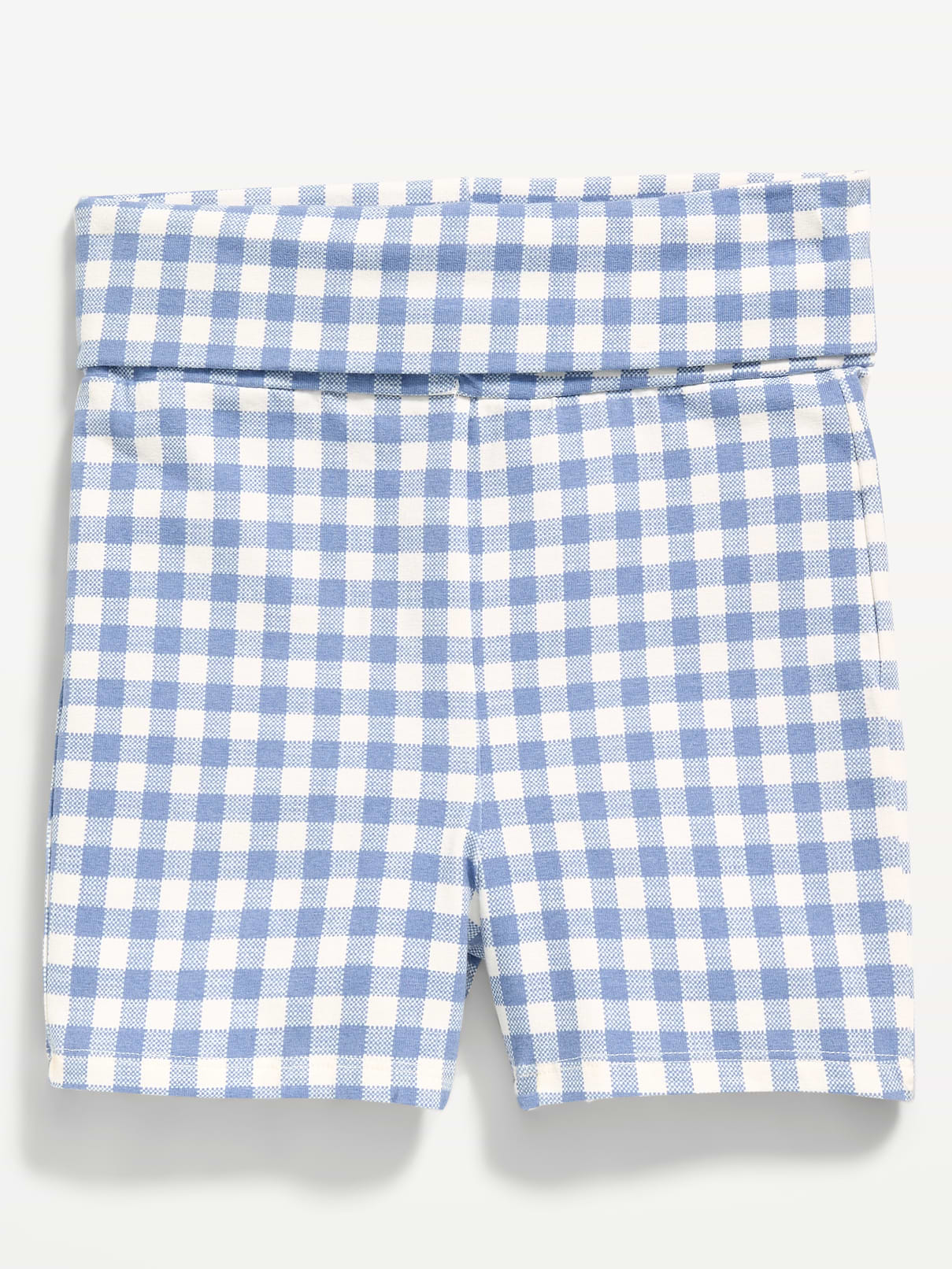 Image number 1 showing, Foldover Jersey Biker Shorts for Girls