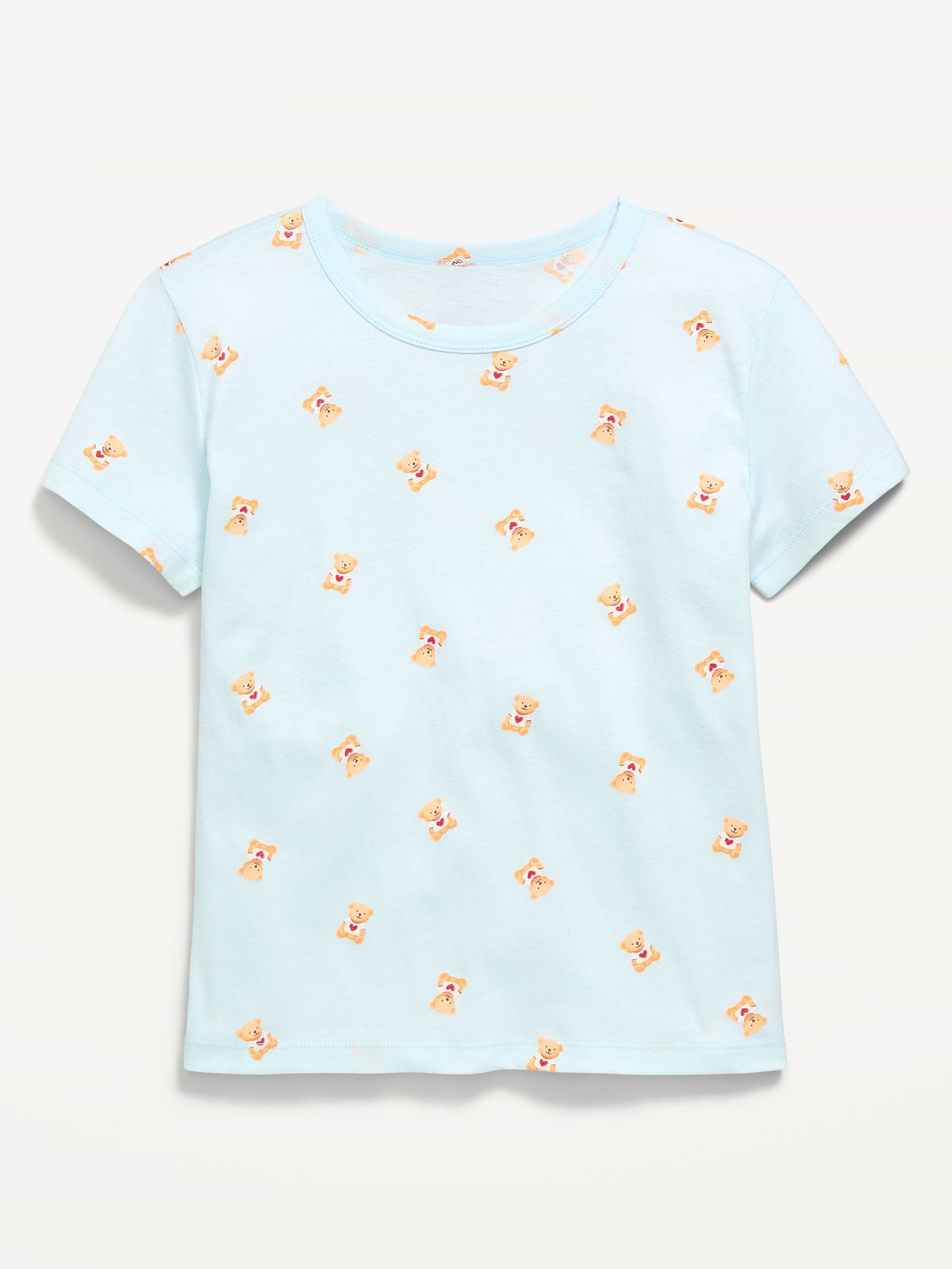 Image number 1 showing, Printed Short-Sleeve T-Shirt for Girls