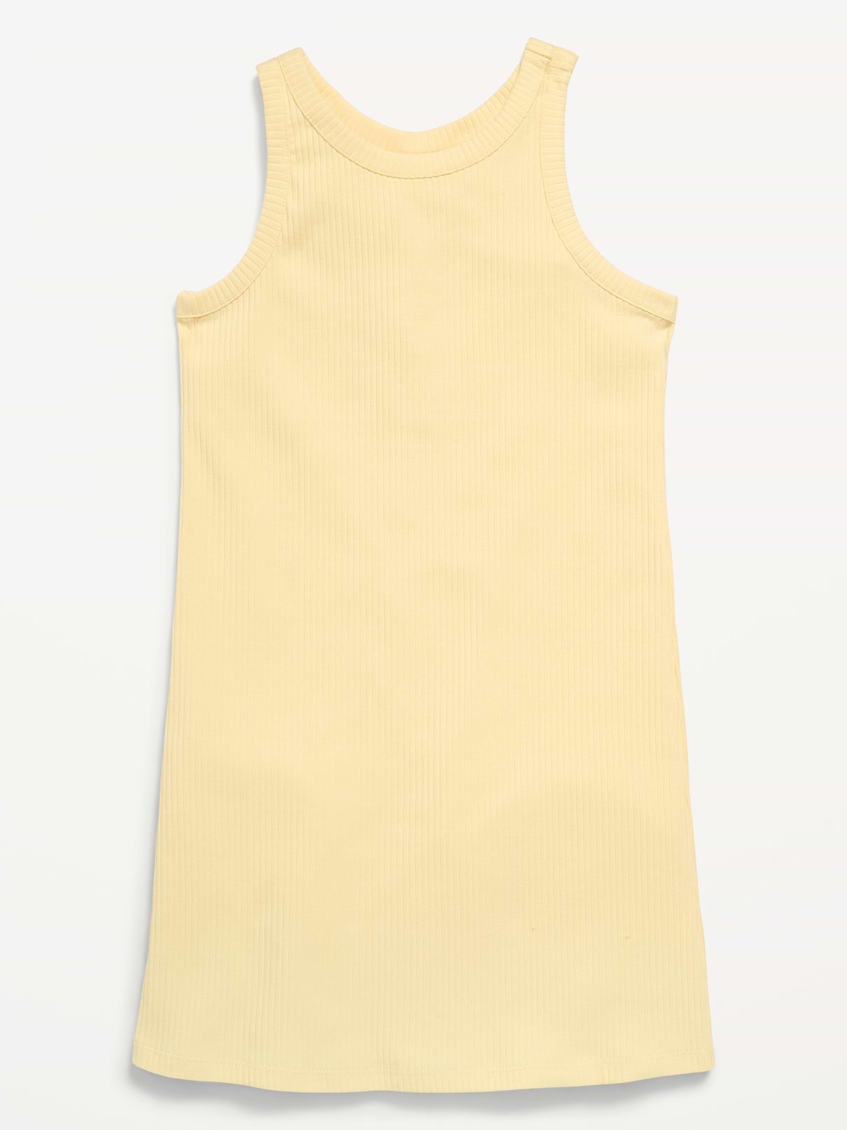 Image 3 of 3, Printed Ribbed Tank Dress for Girls