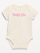 Image number 1 showing, Short-Sleeve Graphic Bodysuit for Baby