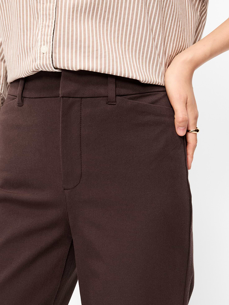 Image number 5 showing, High-Waisted Pixie Straight Pants
