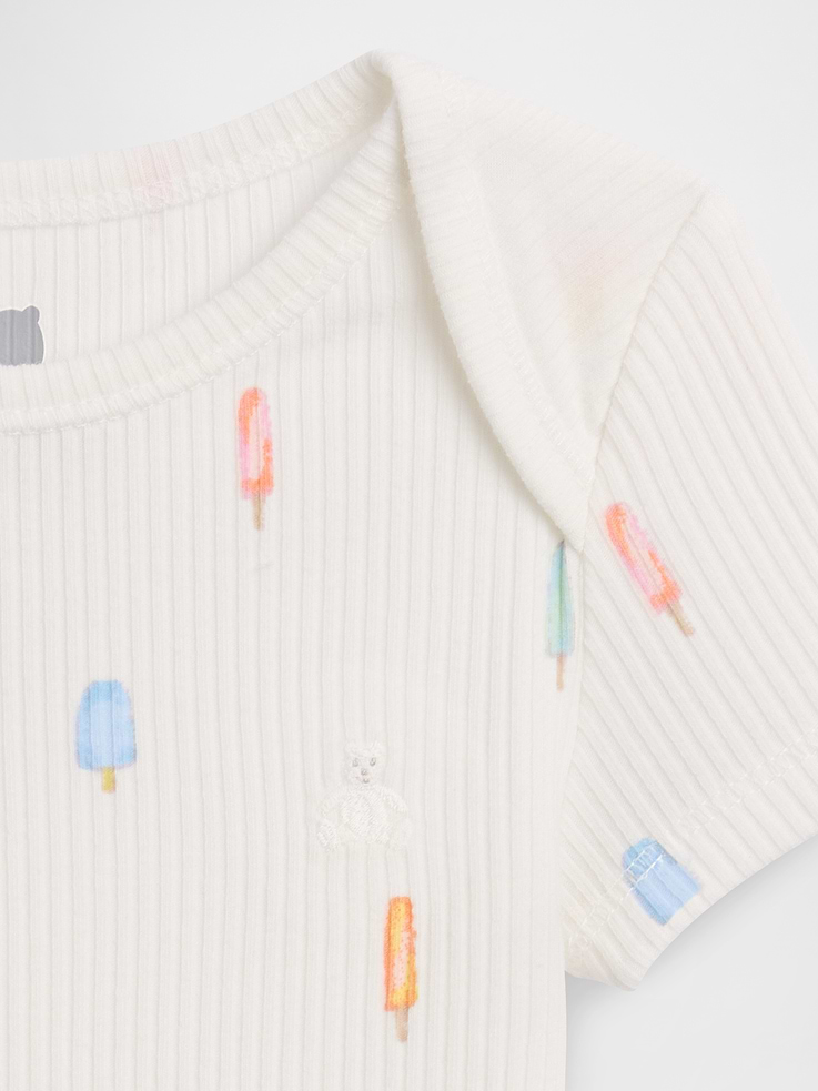 Image number 3 showing, Baby First Favorites TinyRib Bodysuit