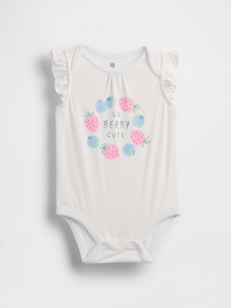 Image number 1 showing, Baby First Favorites JerseySoft Graphic Bodysuit