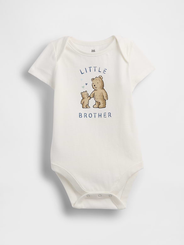 Baby First Favorites Organic Cotton Bodysuit