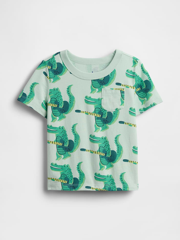 Image number 1 showing, Baby & Toddler Mix & Match Pocket T-Shirt