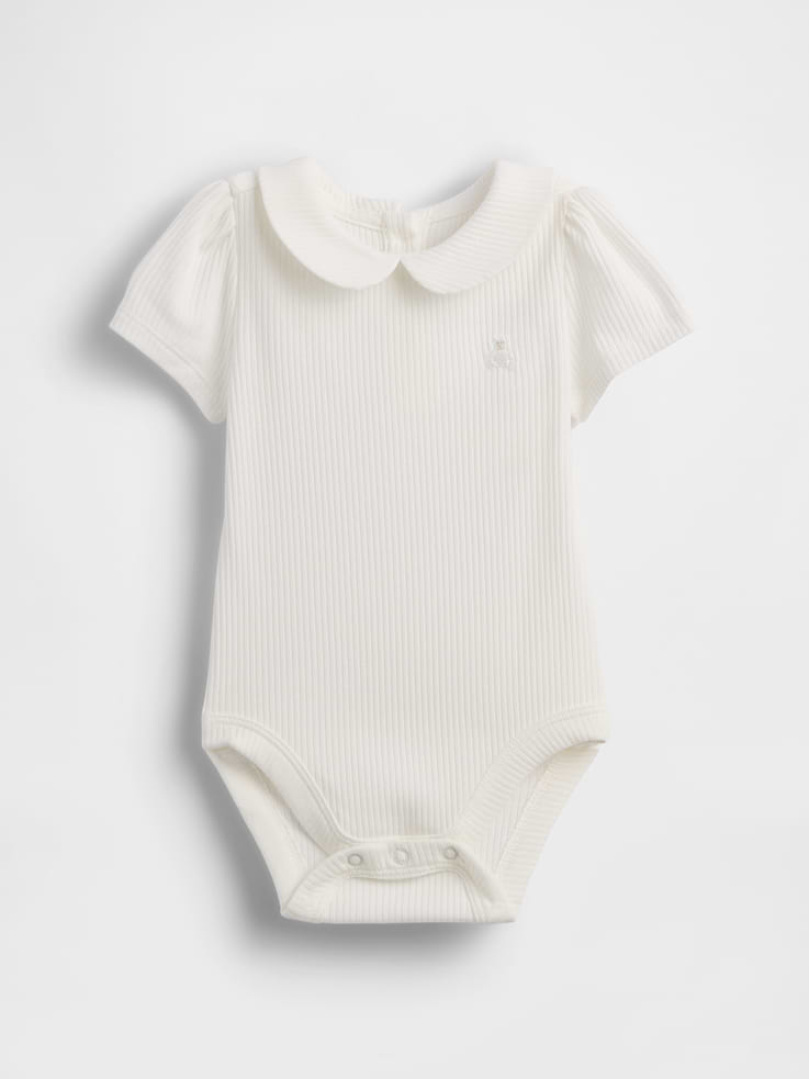Image number 1 showing, Baby First Favorites TinyRib Peter Pan Bodysuit
