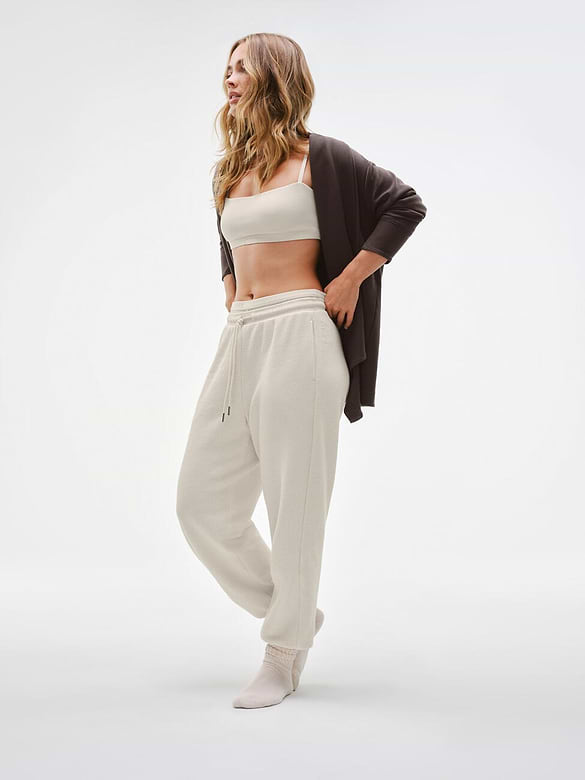 Tranquil Mid Rise Waffle Jogger