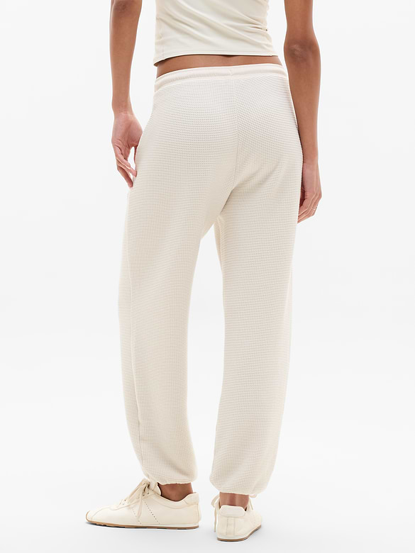 Tranquil Mid Rise Waffle Jogger