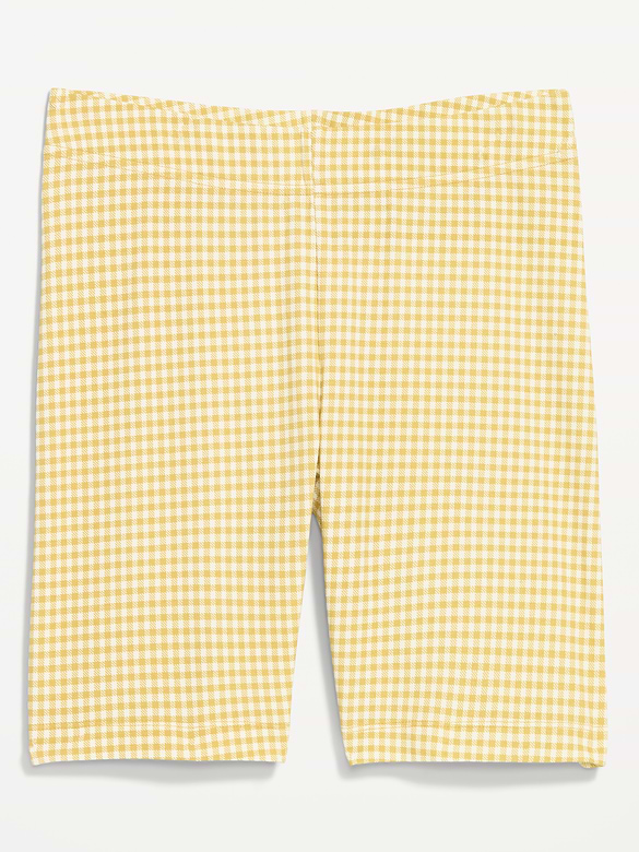 Cuissard en jersey à taille haute, entrejambe de 8 cm