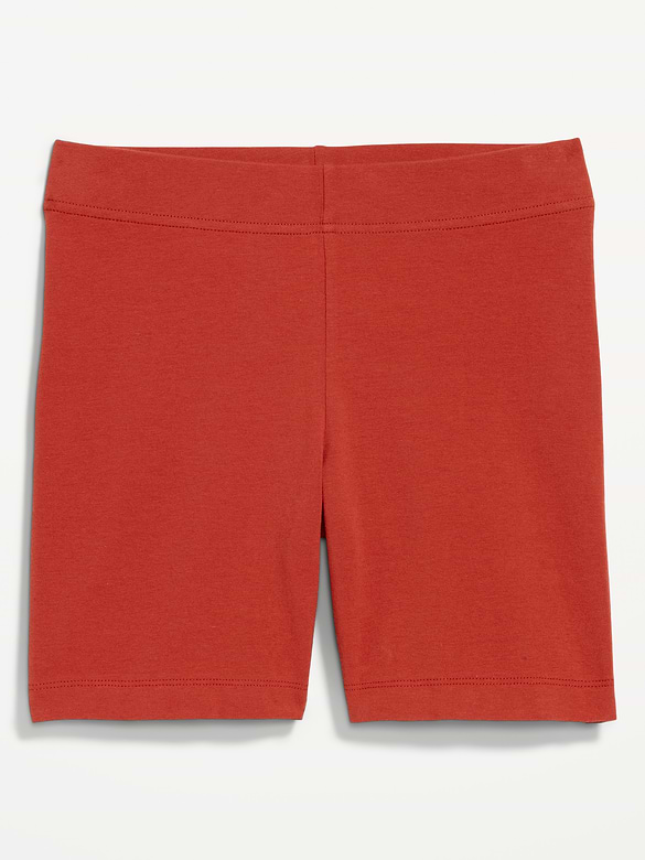 Cuissard en jersey à taille haute, entrejambe de 15 cm