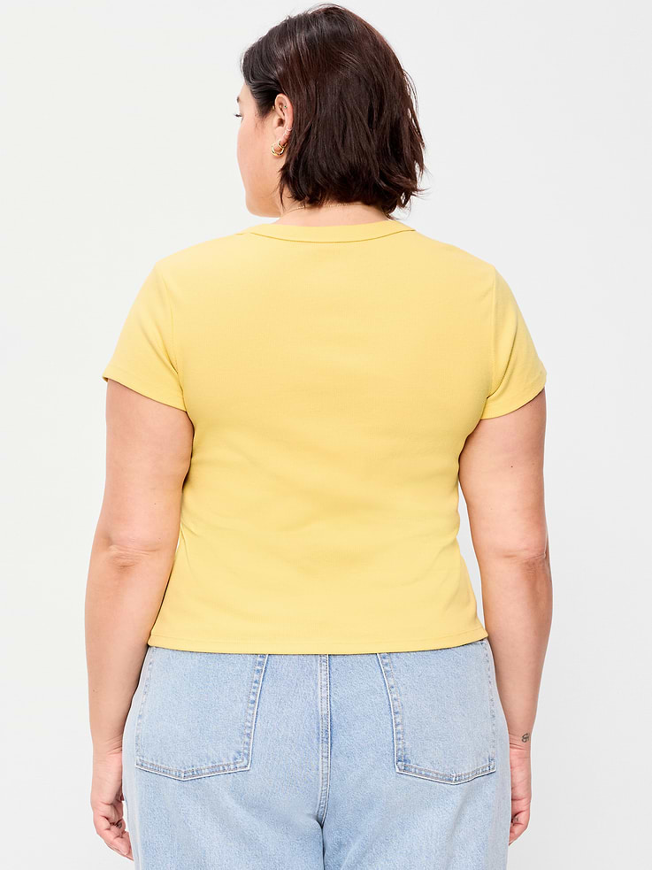 Image number 8 showing, Snug Crop T-Shirt