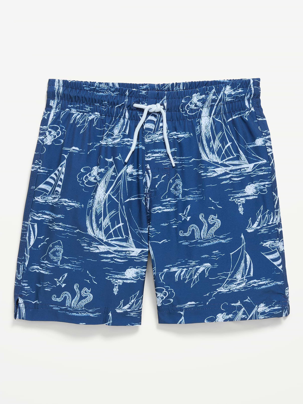 L'image numéro 1 présente Short de baignade à motif pour garçon