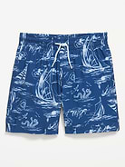 L'image numéro 1 présente Short de baignade à motif pour garçon