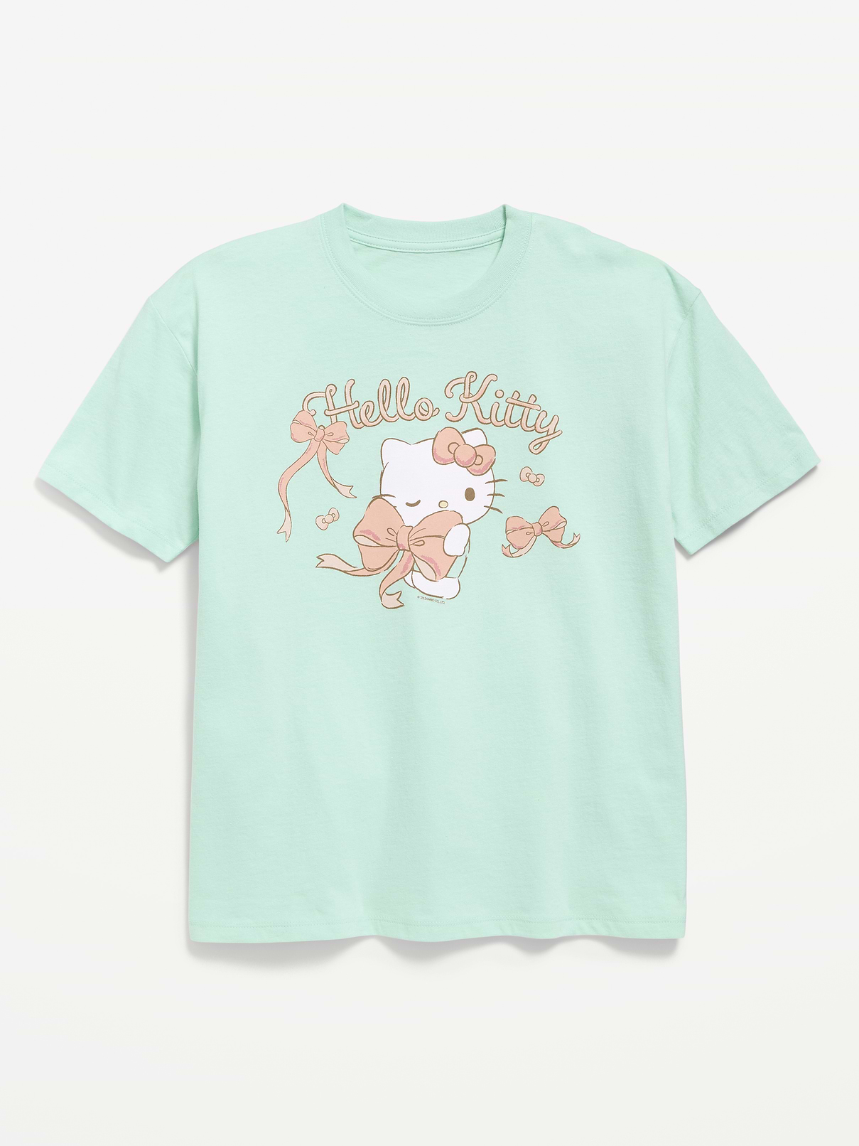 Image 2 de 3, T-shirt surdimensionné à imprimé Hello Kitty® pour fille