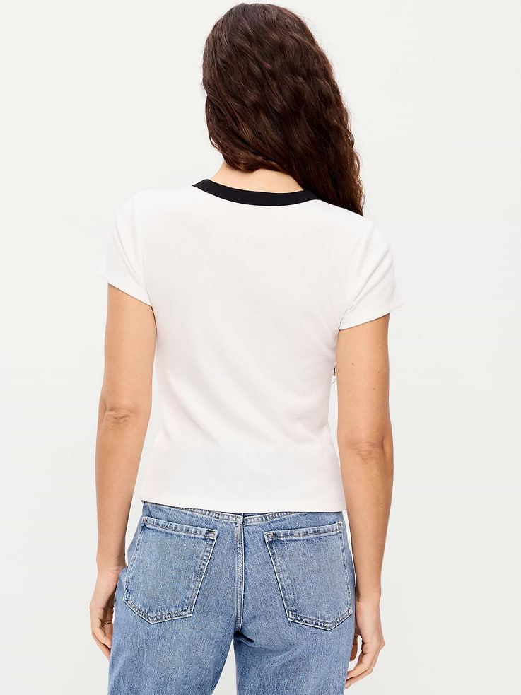 Image number 2 showing, Snug Crop T-Shirt