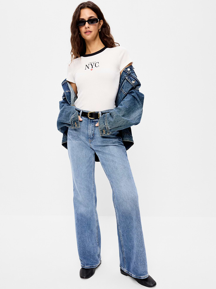 Image number 3 showing, Snug Crop T-Shirt