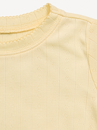 Image number 3 showing, Snug-Fit Pointelle-Knit Pajama Set for Toddler & Baby