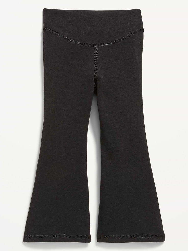Image 2 of 2, PowerChill Crossover Flared Leggings for Toddler Girls