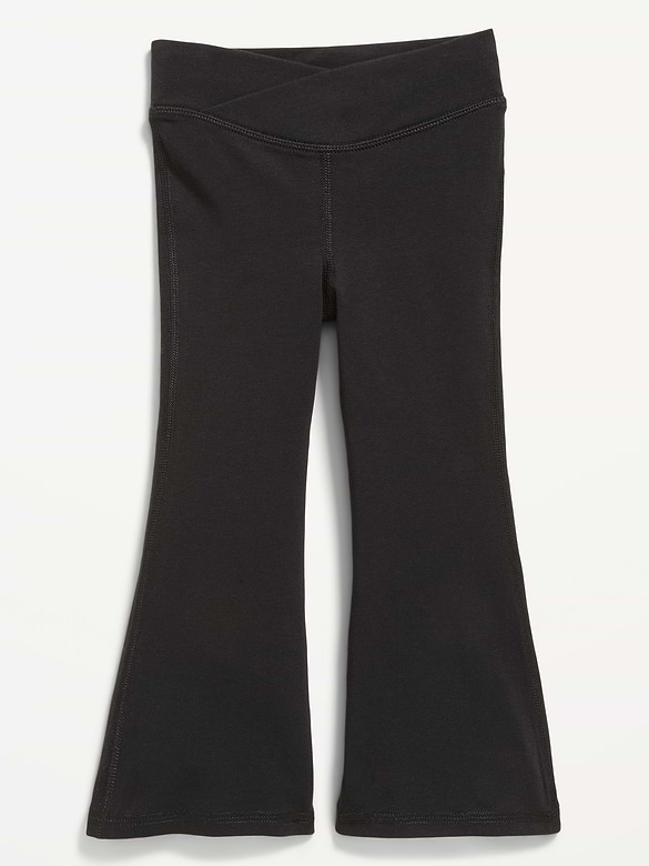 PowerChill Crossover Flared Leggings for Toddler Girls