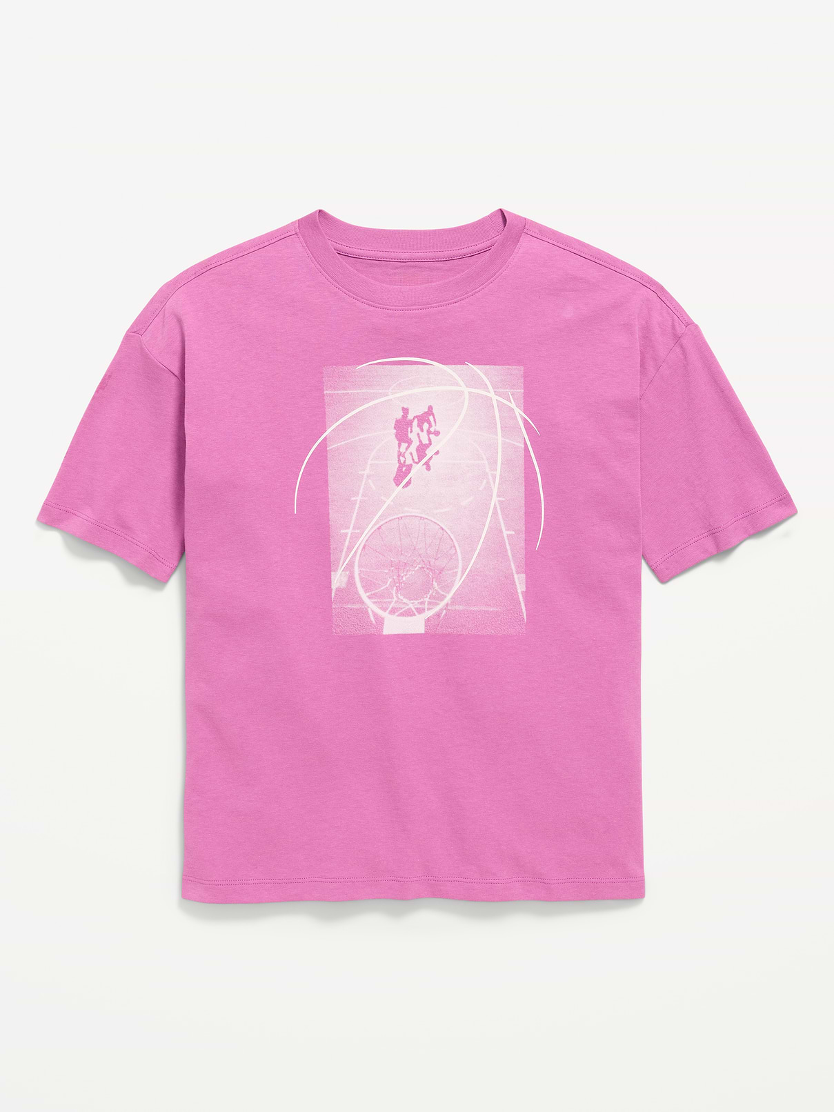 Image number 1 showing, Oversized Short-Sleeve Graphic T-Shirt for Boys