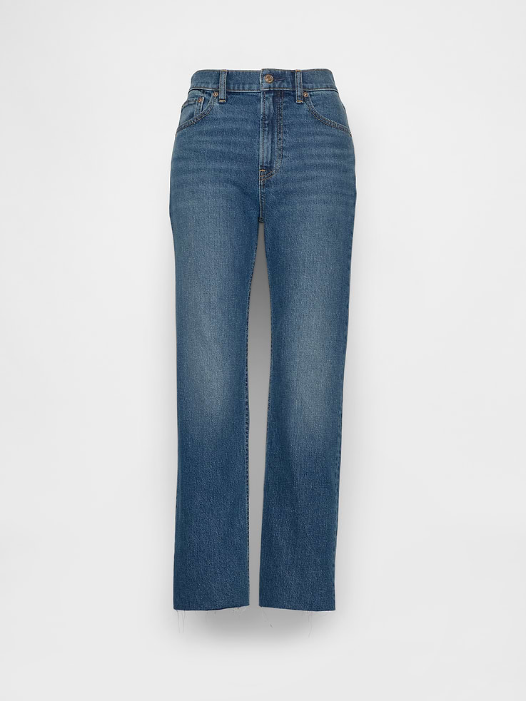 Image number 6 showing, High Rise ’90s Slim Straight Crop Jeans