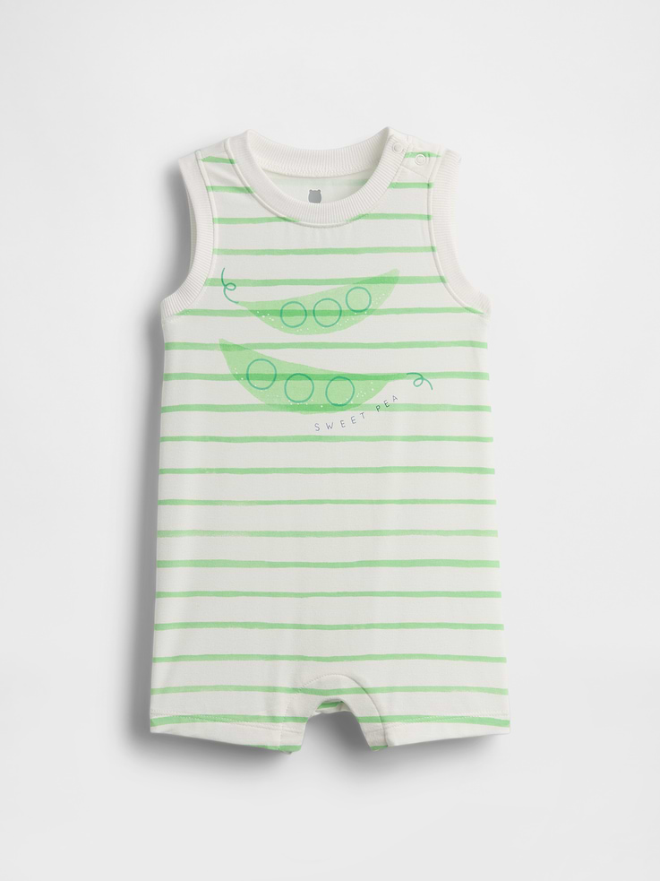 Image number 1 showing, Baby First Favorites JerseySoft Tank Shorty One-Piece