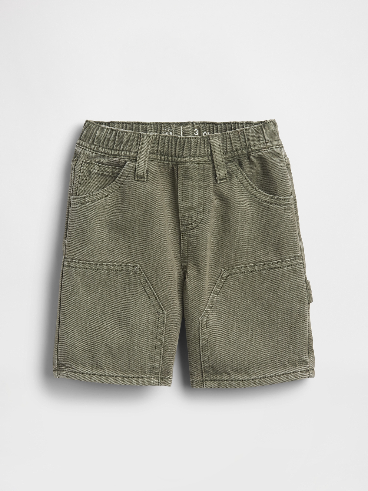 Baby & Toddler UltraSoft Denim Pull-On Carpenter Shorts | Gap