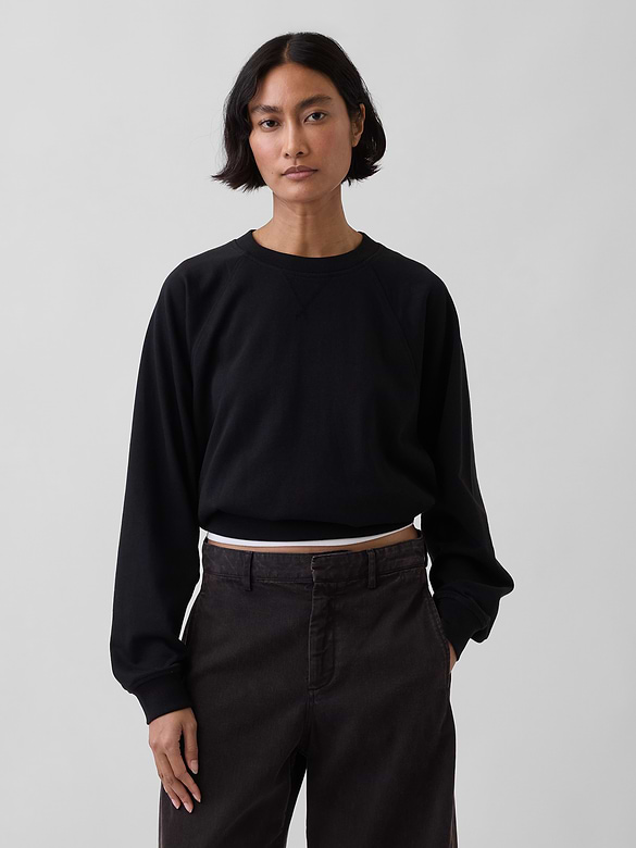 VintageSoft Terry Raglan Sweatshirt