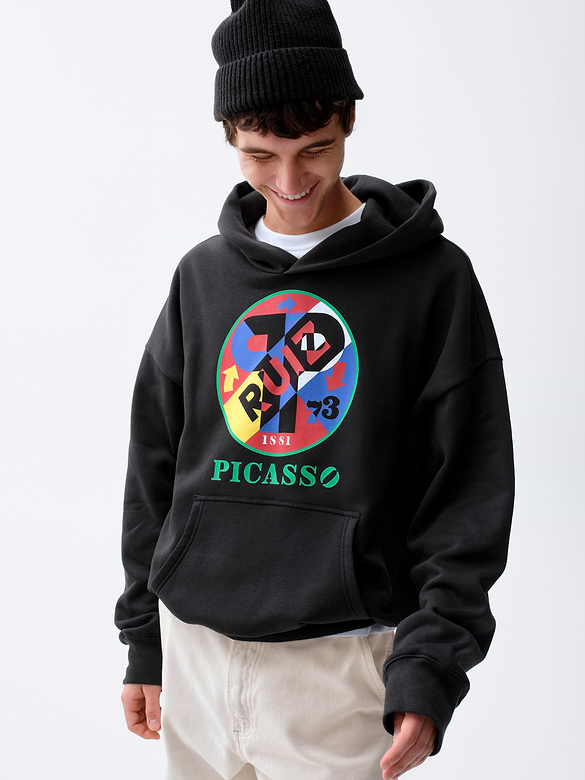 Robert Indiana VintageSoft Graphic Hoodie