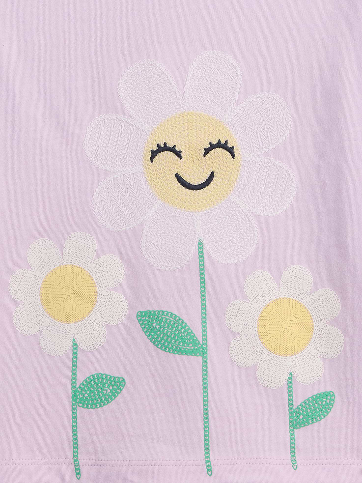 Image number 3 showing, babyGap Ruffle 3D Graphic T-Shirt
