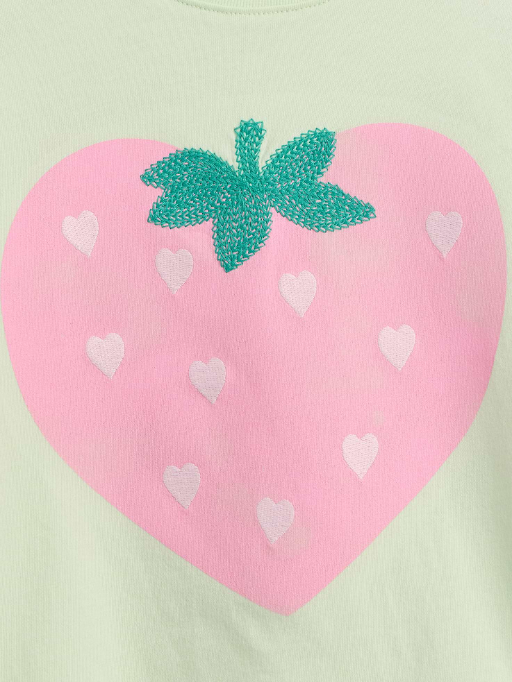 Image number 3 showing, babyGap Ruffle 3D Graphic T-Shirt