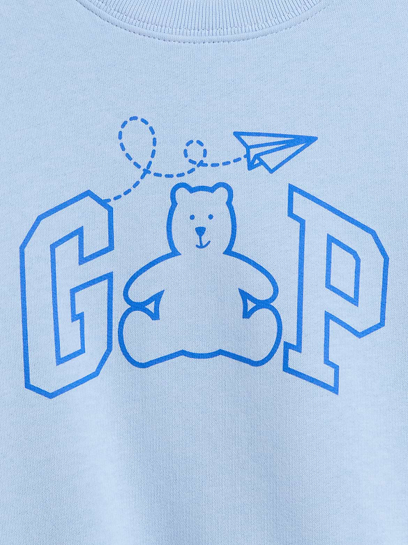 babyGap Relaxed Logo Crewneck Sweatshirt