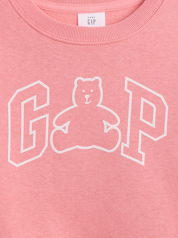 babyGap Relaxed Logo Crewneck Sweatshirt