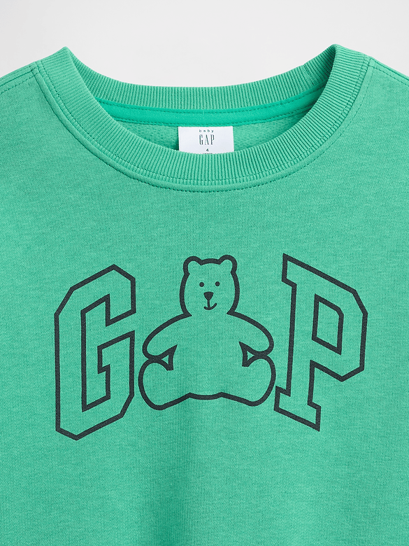 babyGap Relaxed Logo Crewneck Sweatshirt