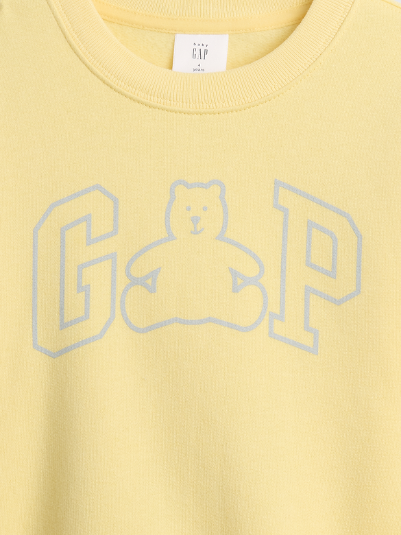 babyGap Relaxed Logo Crewneck Sweatshirt
