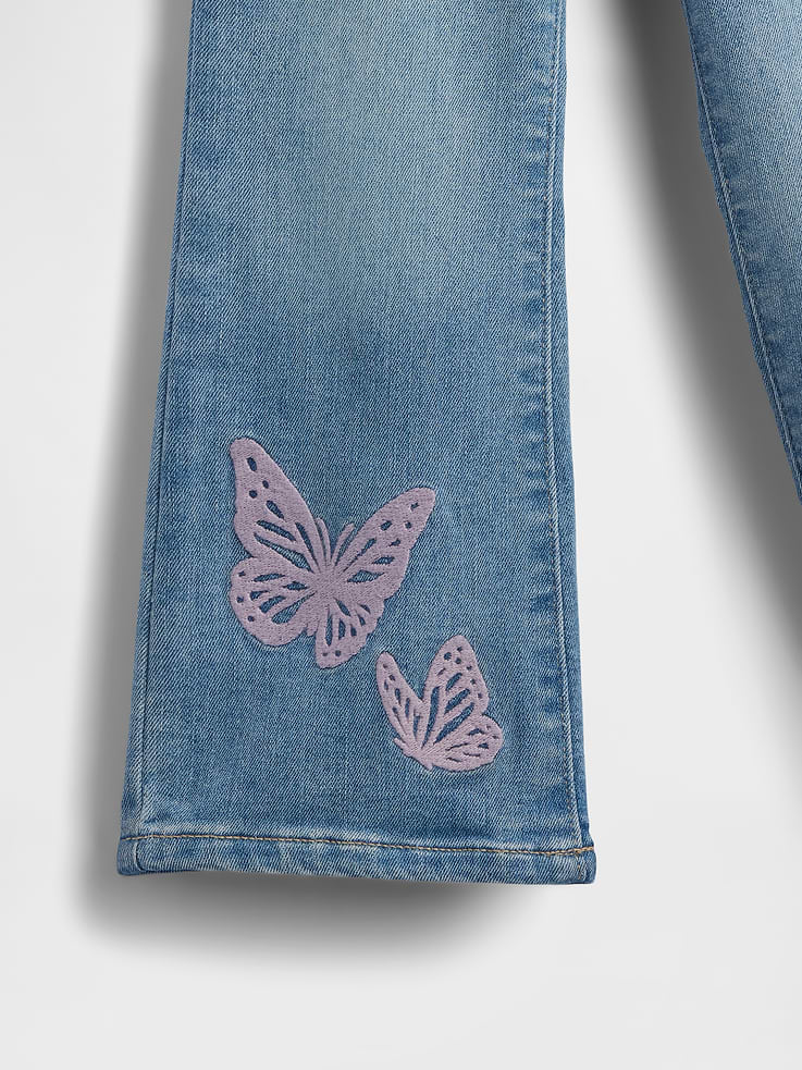 Image 3 of 3, babyGap Embroidered '70s Flare Jeans