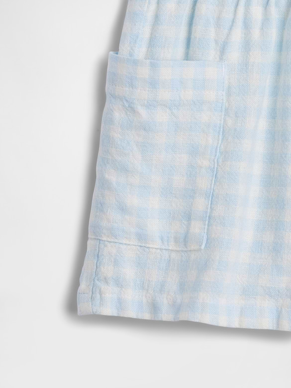 babyGap Pull-On Linen-Blend Shorts
