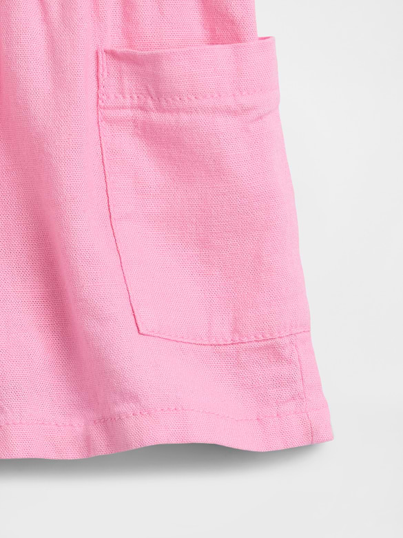 babyGap Linen-Blend Pull-On Shorts