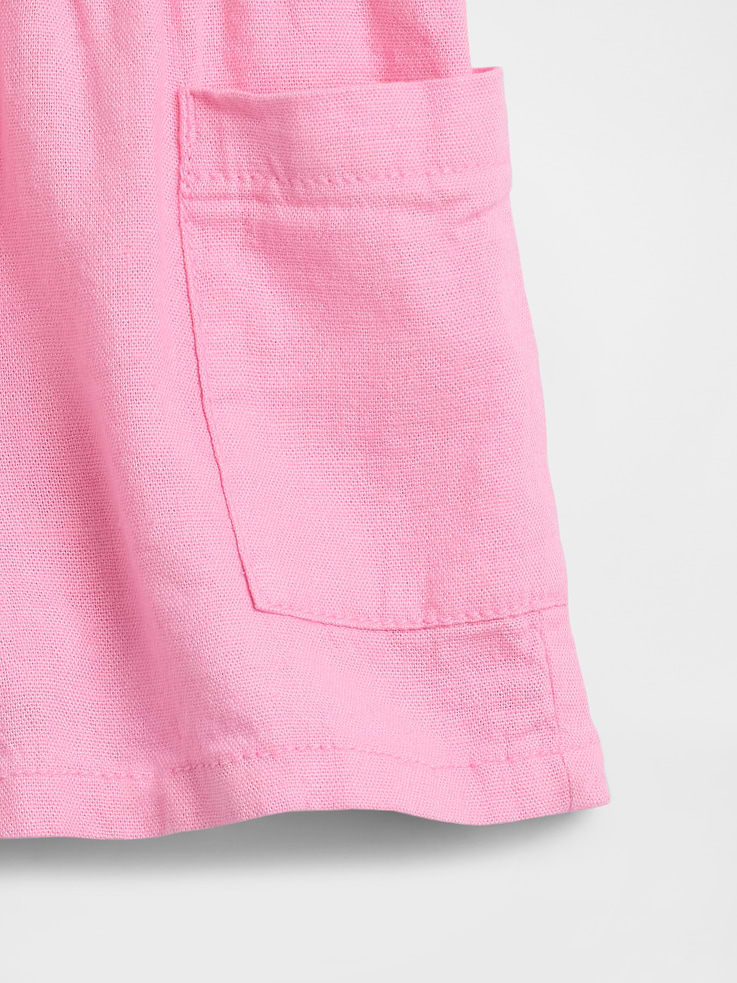 Image number 3 showing, babyGap Linen-Blend Pull-On Shorts