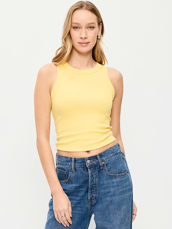 Camisole courte moulante