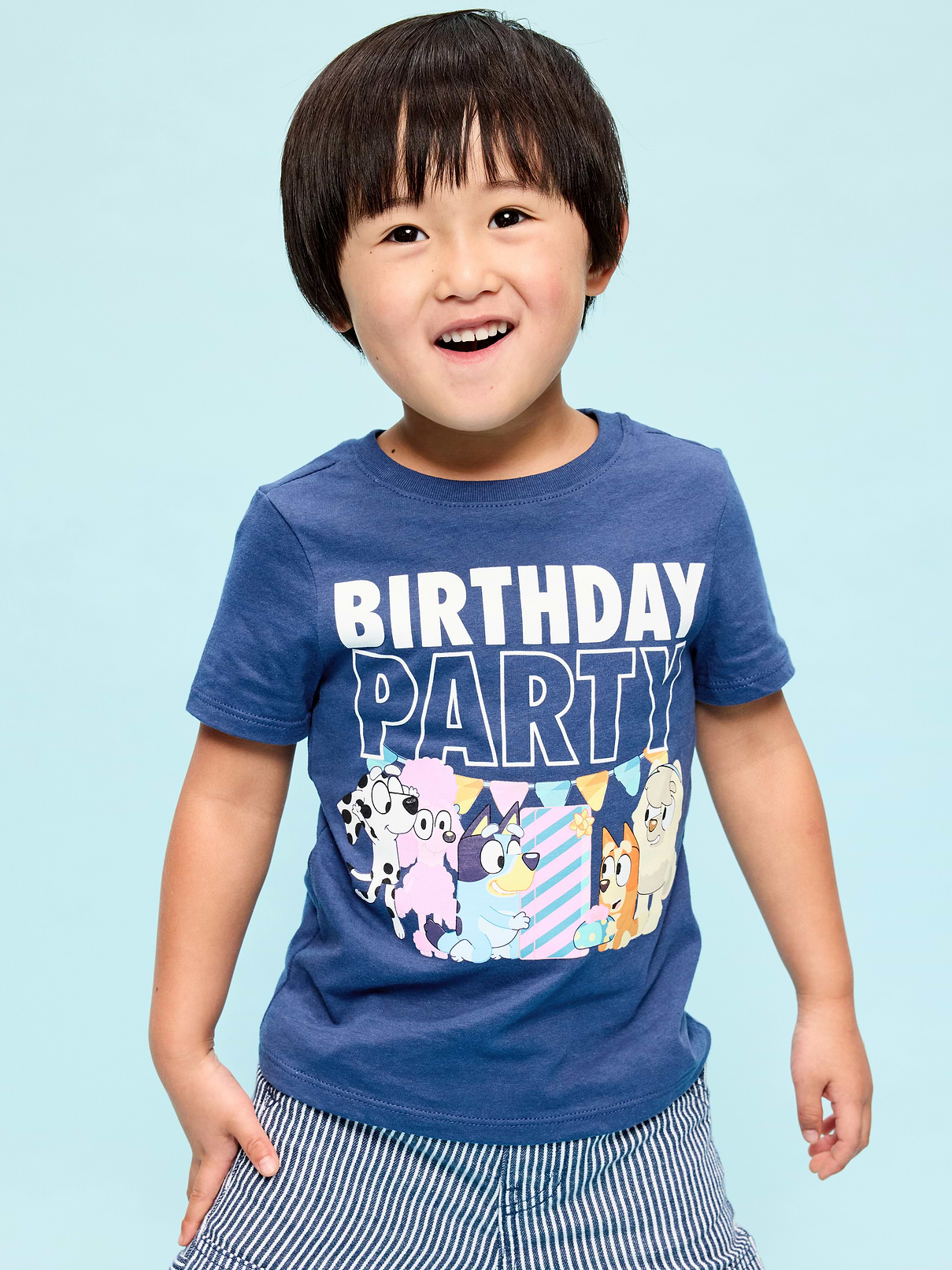 L'image numéro 1 présente T-shirt à imprimé Bluey™ unisexe pour tout-petit