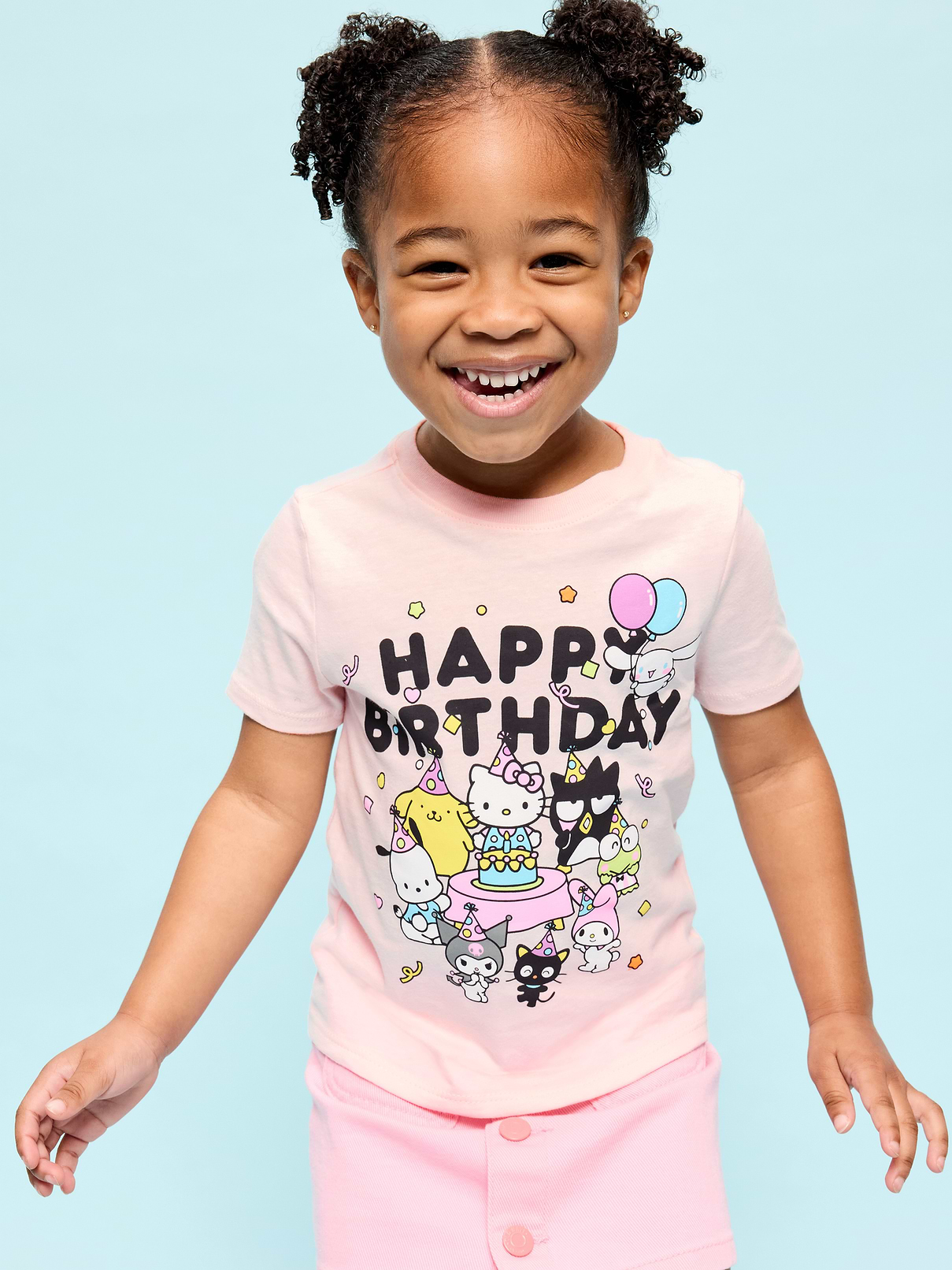 Image number 1 showing, Hello Kitty® Graphic T-Shirt for Toddler Girls