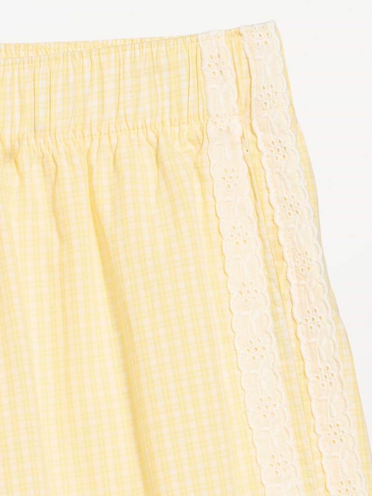 Image number 5 showing, Eyelet-Trim Boxer Pajama Shorts